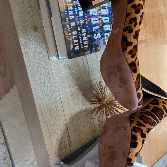 Diane von Furstenberg real fur-dyed calf fur pumps - Picture 3 of 11